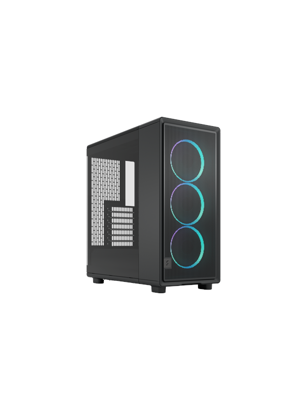 Fractal Design Epoch Black TG RGB - Kabinett - Miditower - Svart