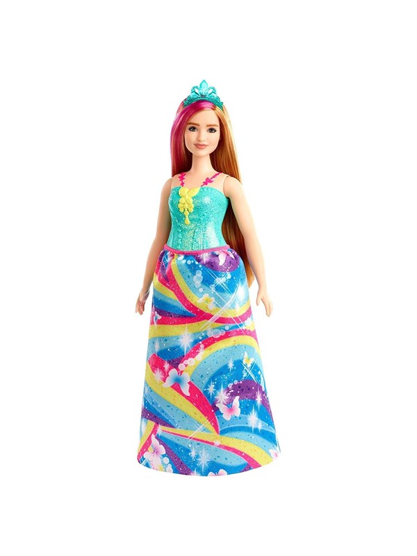 Barbie Dreamtopia Princess Doll - Rainbows &amp; Blue Tiara