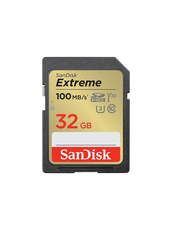 SANDISK Extreme SD - 100MB/s - 32GB