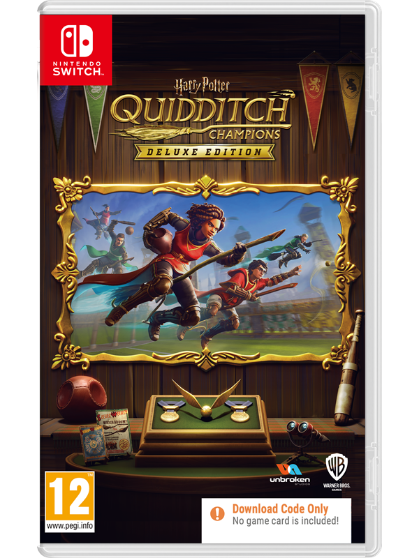 Harry Potter: Quidditch Champions (Deluxe Edition) - Code in a Box - Nintendo Switch - Sport