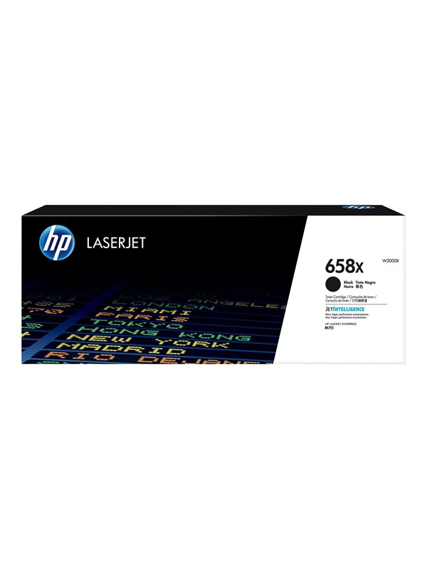 HP 658X / W2000X Black Toner