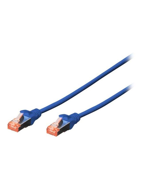 DIGITUS Professional patch cable - 10 m - blue - Blå - 10m
