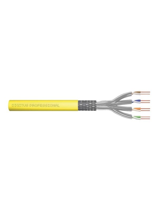 DIGITUS Professional bulk cable - 100 m - yellow RAL 1016 - Gul - 100m