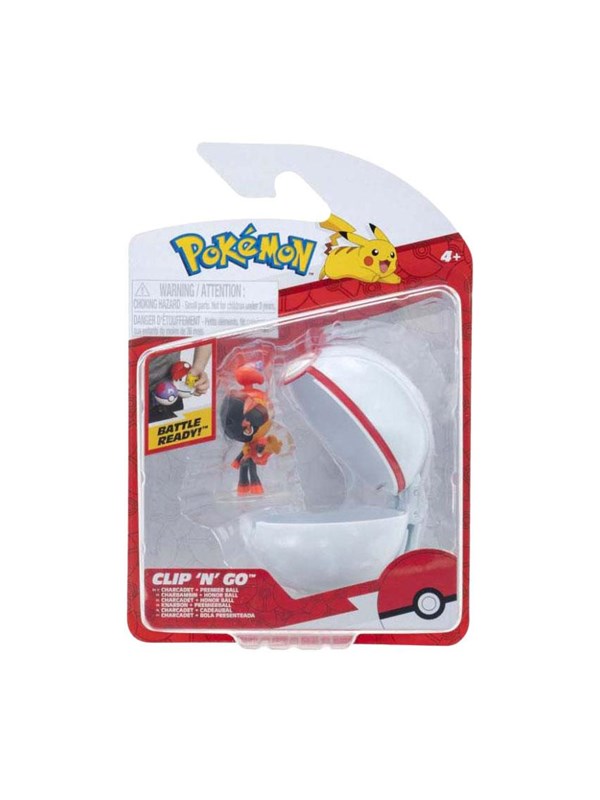 Pokemon Clip 'N' Go Premier Ball - Charcadet