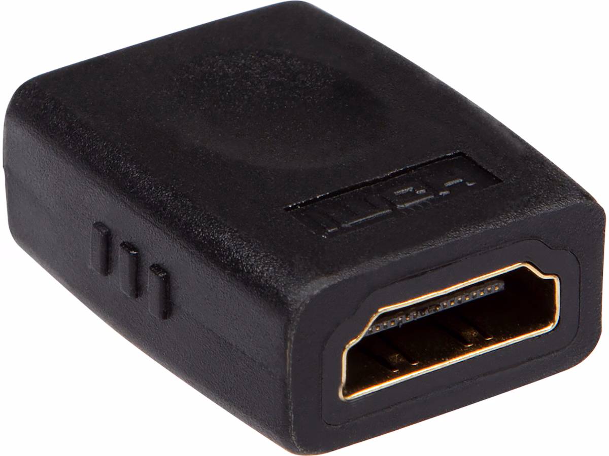 HDMI Forlengingsadapter (sort)