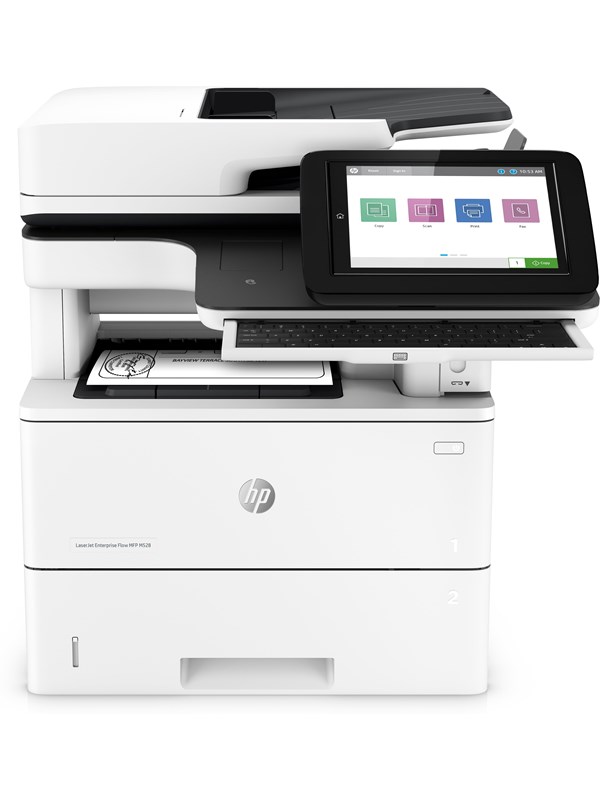 HP LaserJet Enterprise Flow MFP M528z - Sort/hvit - Laser
