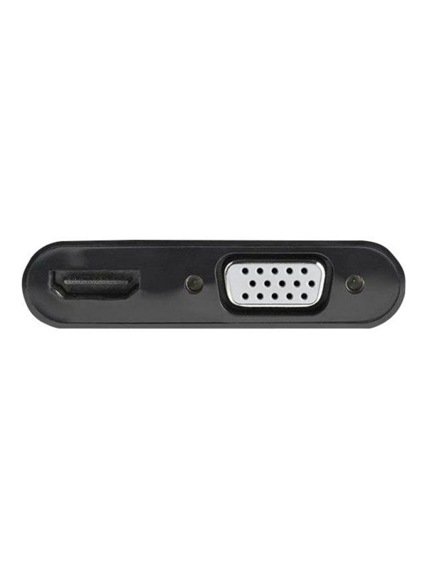 StarTech.com DisplayPort to HDMI VGA Adapter - 4K 60Hz - Mac &amp; Windows - video adapter - DisplayPort / HDMI / VGA - 23.2 cm