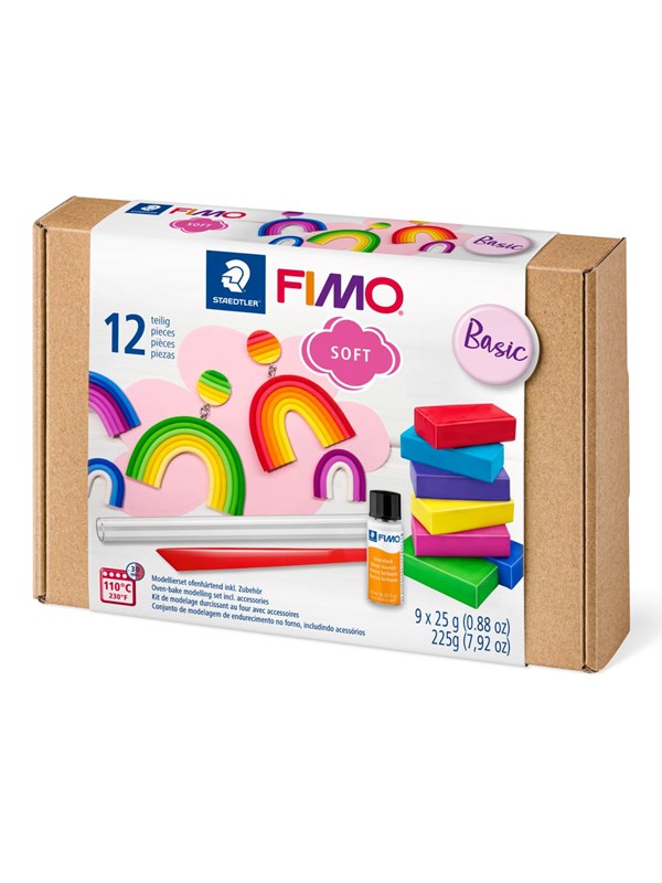 Staedtler Set Mod. clay FIMO soft basic pack
