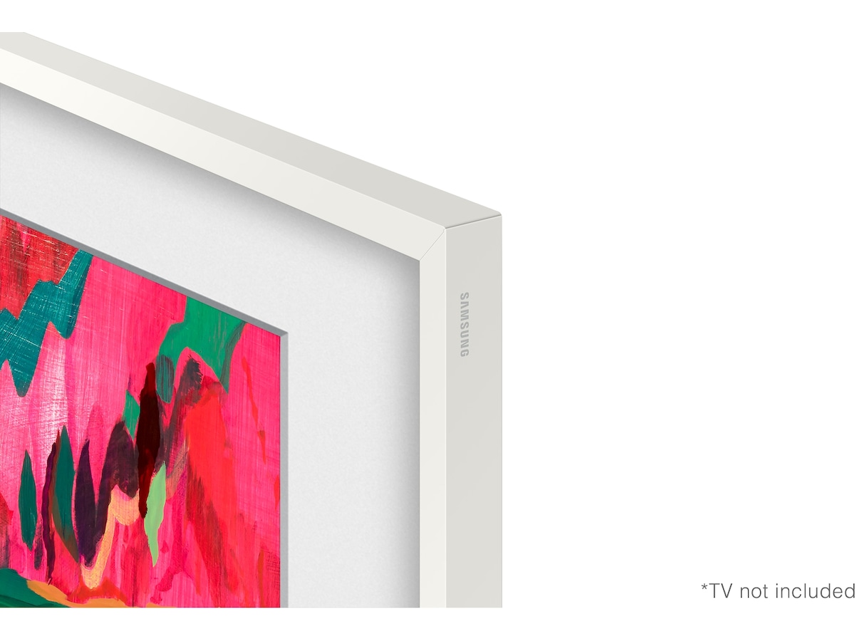 Samsung 75" ramme til The Frame og The Frame Pro (2021-2025, Hvit) -B-Grade