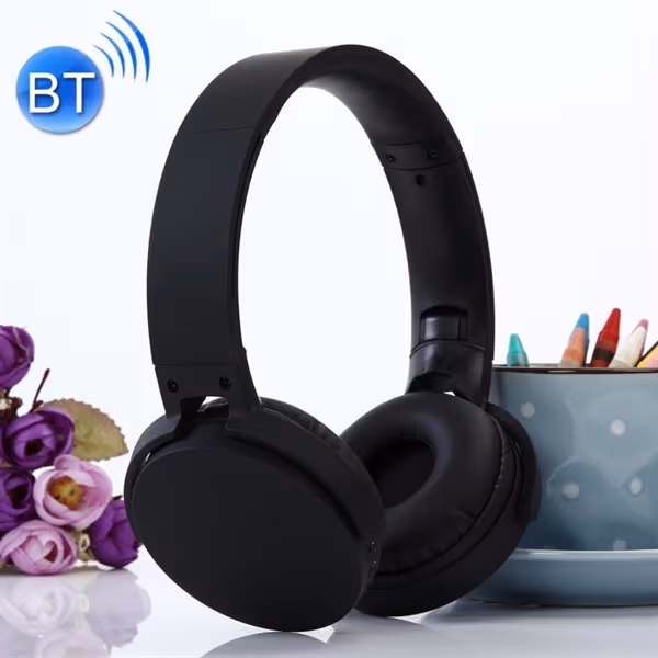 Fulldekkende trådløse Bluetooth musikk hodetelefoner