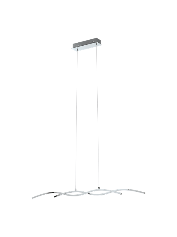 EGLO LASANA 2 long table pendant LED 2x9W chrome