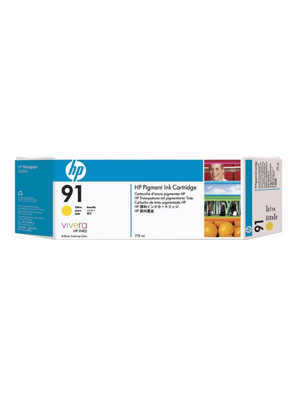 HP 91 Yellow - Blekkpatron Yellow