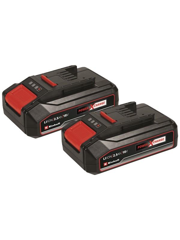 Einhell Batteri 18V 2,5Ah x 2 - Twinpack