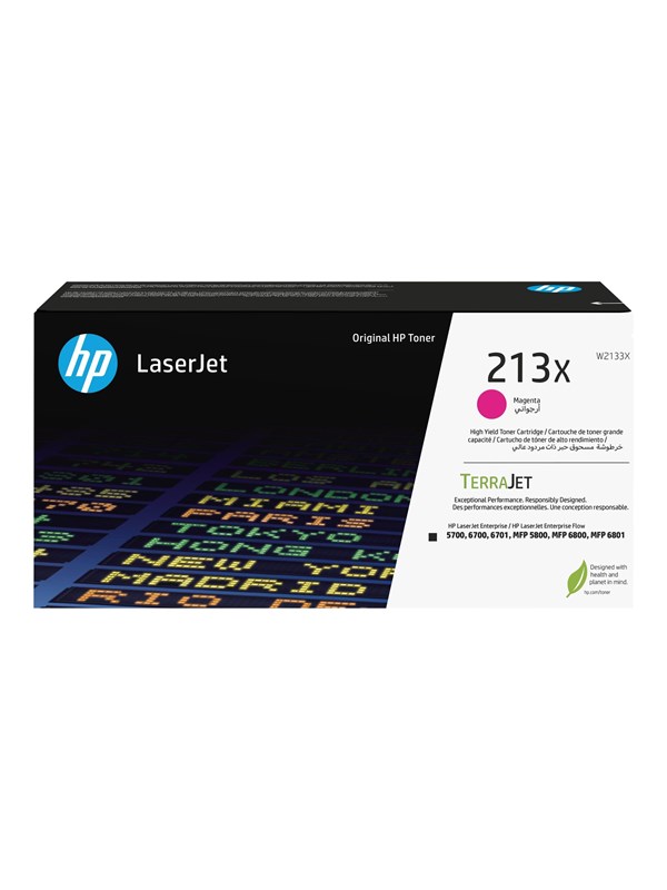 HP 213X / W2133X - Magenta Toner - High Yield