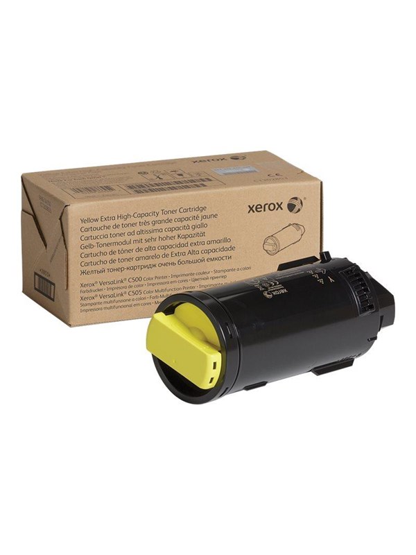 Xerox - Extra High Capacity - yellow - original - toner cartridge