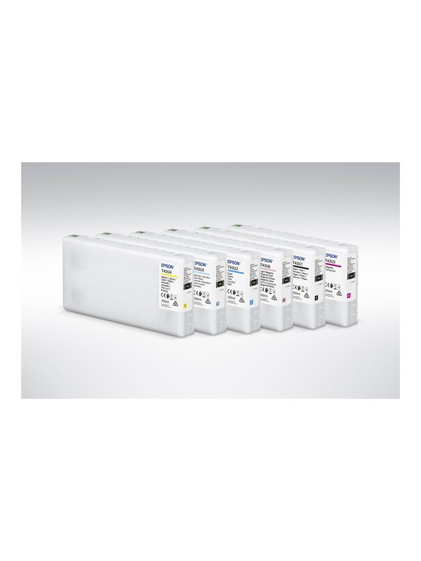 Epson T43U4 - yellow - original - ink cartridge