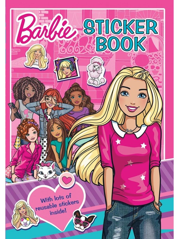 Alligator BARBIE Sticker Book
