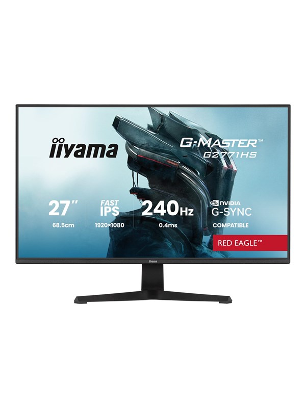 27" iiyama G-MASTER Red Eagle G2771HS-B1 - LED monitor - Full HD (1080p) - 27"