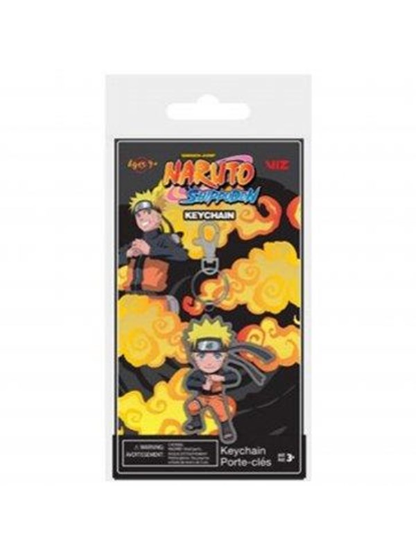 Innex - Naruto Shippuden - Soft PVC Keychain - Naruto Jutsu Pose - Nøkkelring