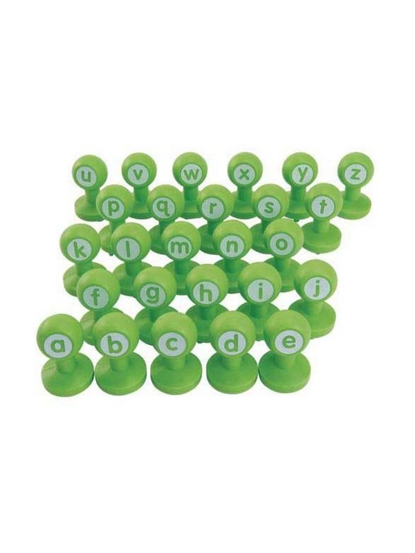 Colorations - Lowercase Clay Stamps 26 pcs.