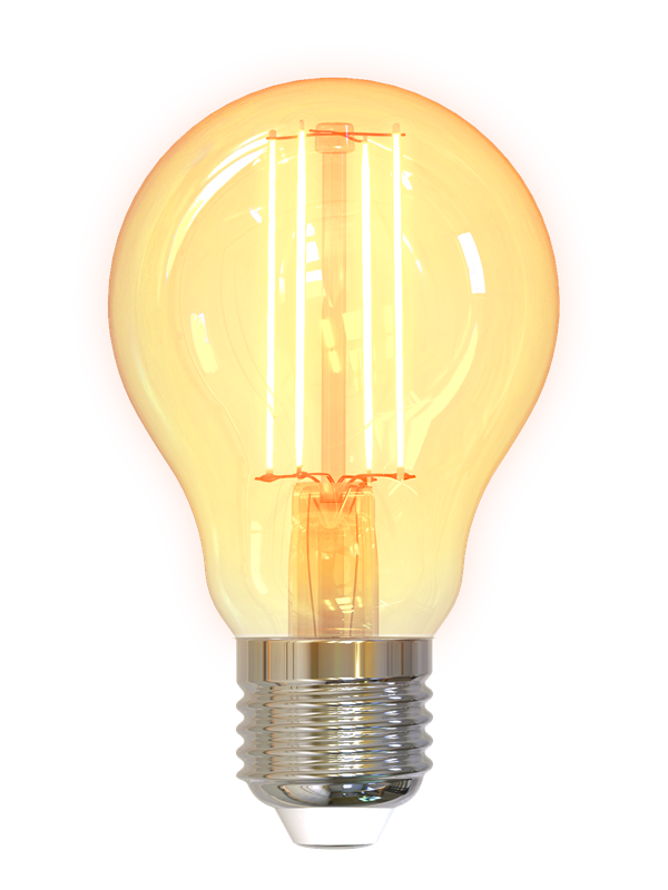 Deltaco LED dekorpære, E27, 5,5W, 470lm, WiFi 2.4GHz, dimbar, hvit