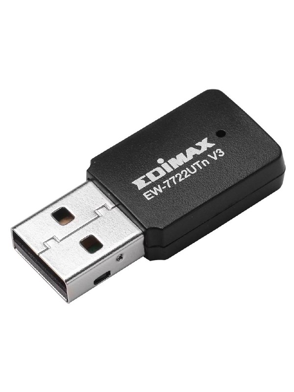 Edimax EW-7722UTn V3 N300 Wi-Fi 4 Mini USB Adapter