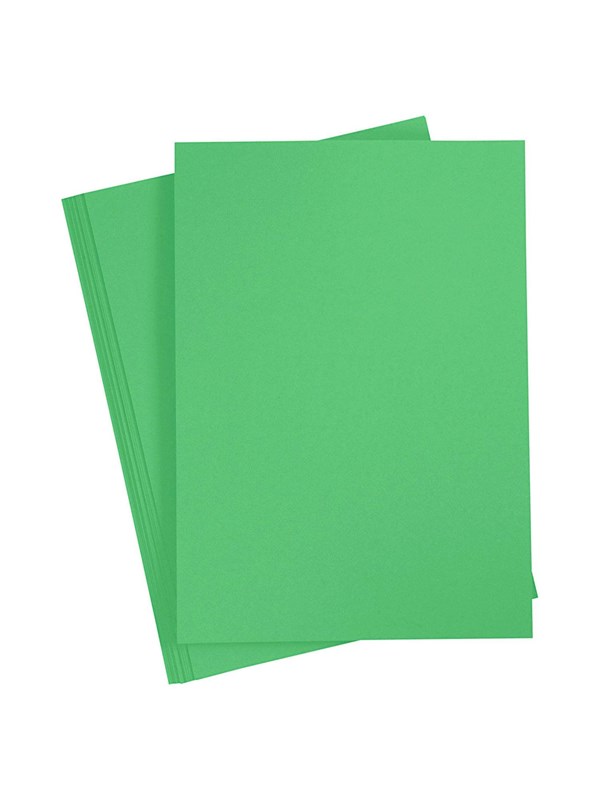 Creativ Company Colored Cardboard Grass Green A4 20 sheets