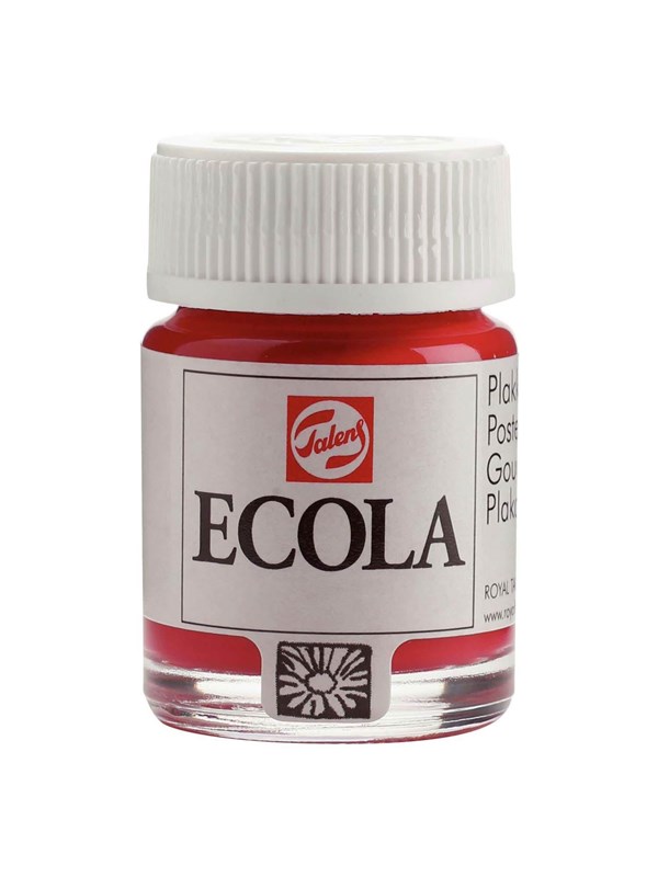 Bruynzeel - Ecola Poster Paint Bottle 16ml Carmine 318