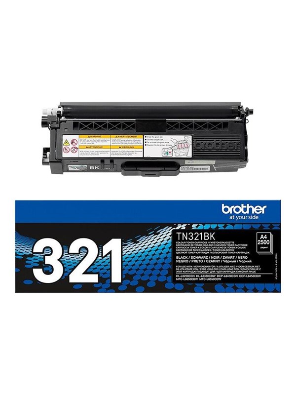 Brother TN321BK Black Toner - Laser toner Svart