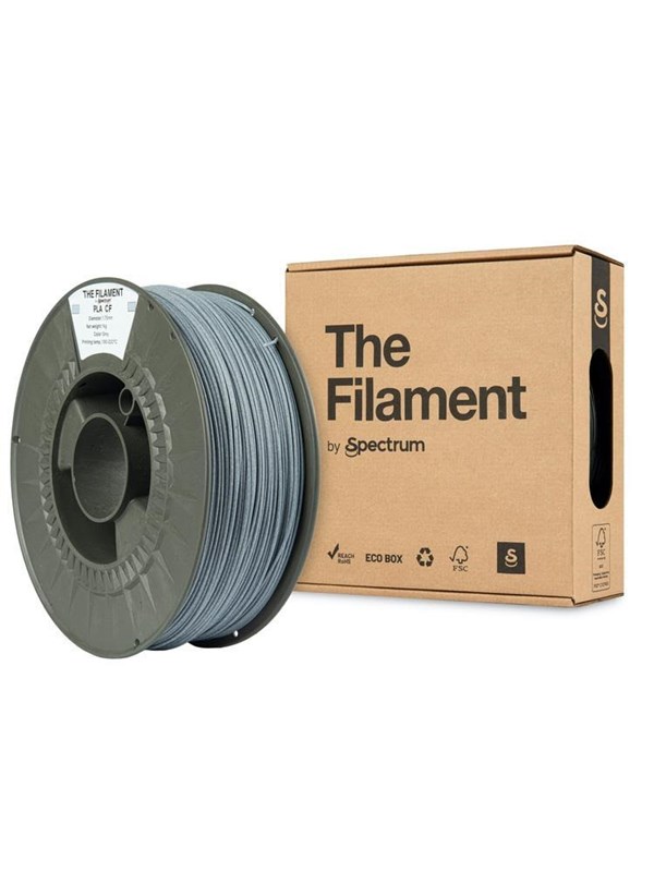 Spectrum The Filament / PLA CF / Grey / â 1.75 mm / 1 kg