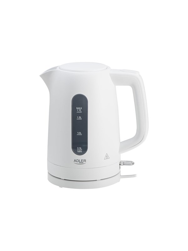Adler Vannkoker AD 1379 - kettle - white - Hvit - 2200 W