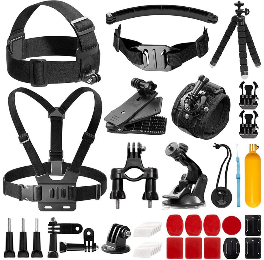 Akaso Action Camera accessories - 14 pieces