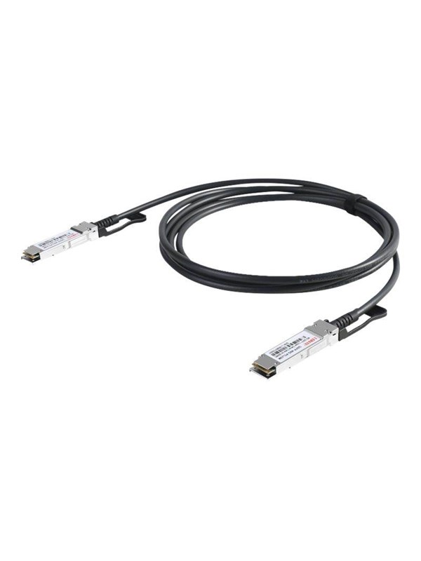 DIGITUS 40GBase direct attach cable - 1 m - Svart - 1m