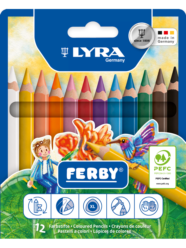Lyra Ferby Lacquered 12 pcs BL