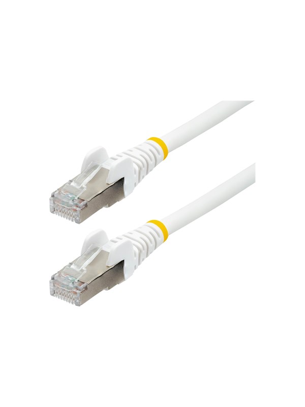StarTech.com 1m CAT6a Ethernet Cable - 1 m - white - Hvit - 1m