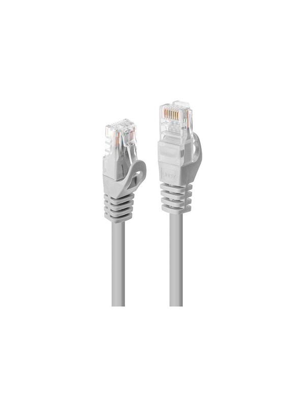 Lindy Basic patch cable - 5 m - grey - Grå - 5m