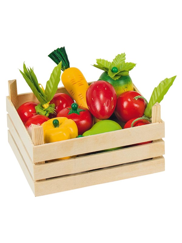 Goki Fruit and Vegetables in Box 10pcs.