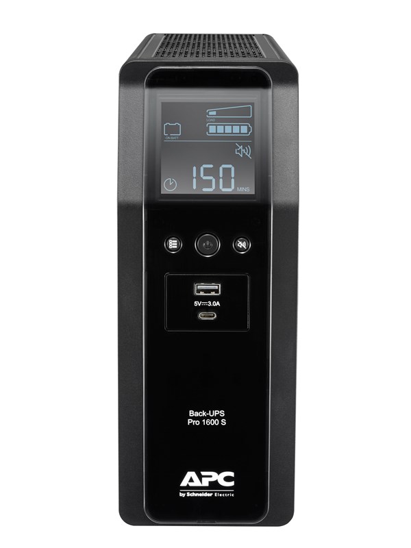 APC BR1600SI - Back-UPS Pro - 1600VA/960W - Line Interactive UPS