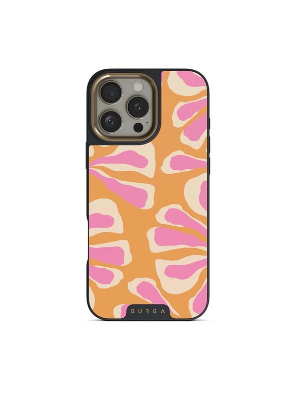 Burga Aloha - Apple iPhone 16 Pro Max Case Elite Dark Magsafe Gold