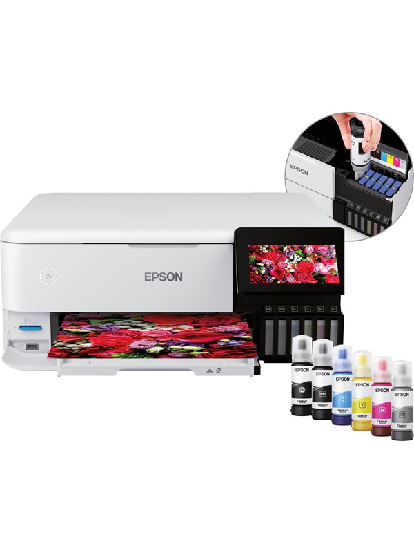 Epson EcoTank ET-8500 All in One Multifunksjon - Farge - Blekk