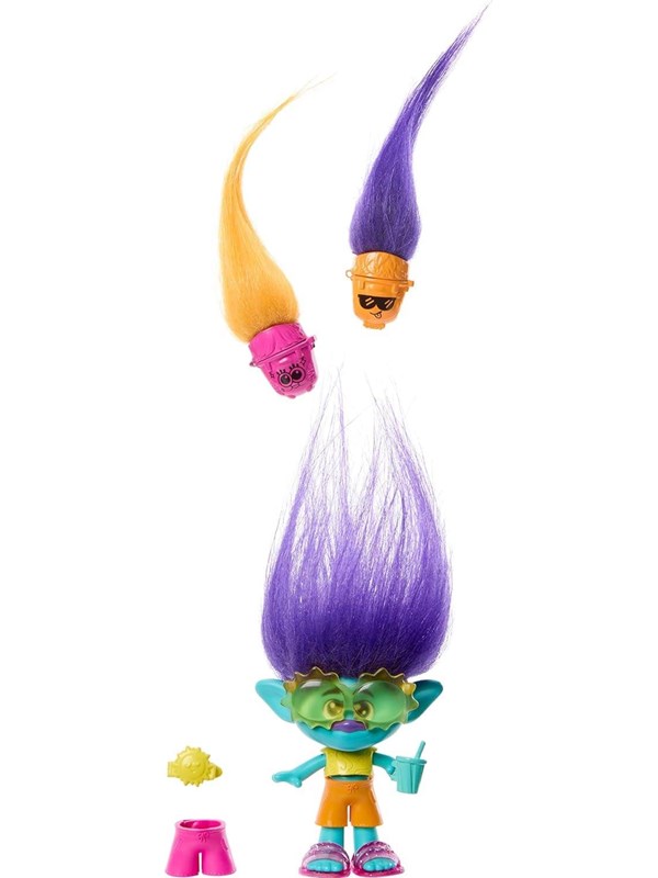 Mattel Dreamworks Trolls Band Together Hair Pops Branch Small Doll &amp; Accessories