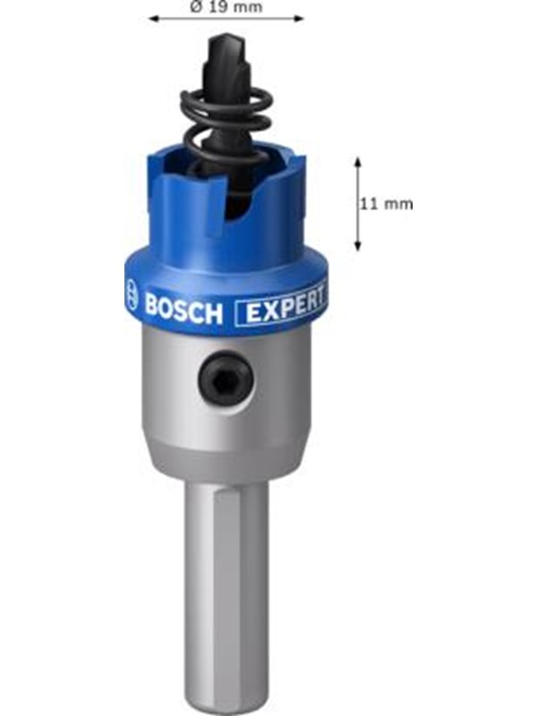 Bosch EXPERT SHEET METAL HOLE SAWS FOR ROTARY DRILLS/DRIVERS &amp; IMPACT DRILL/DRIVERS 18MM