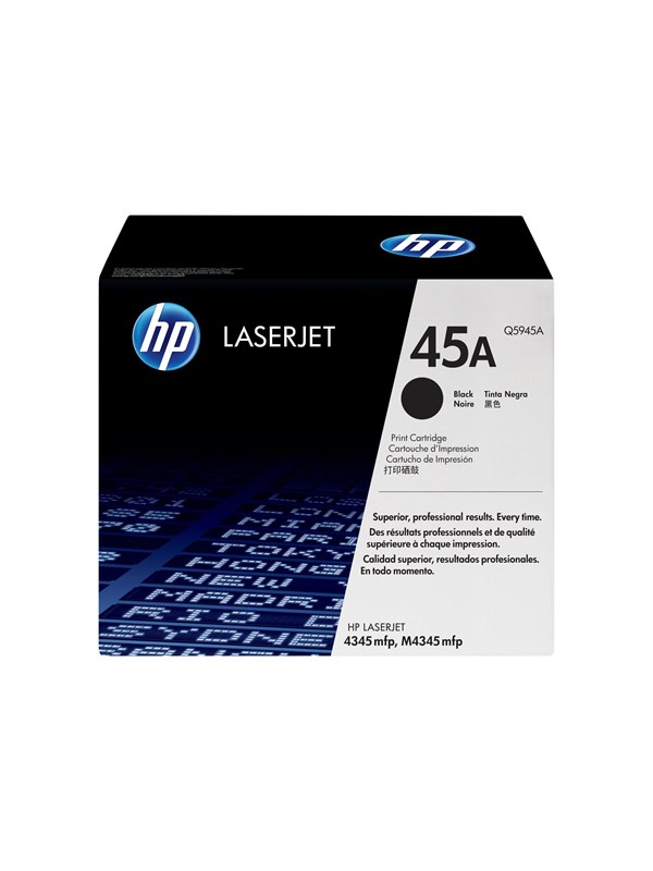 HP 45A / Q5945A Black Toner - Laser toner Svart