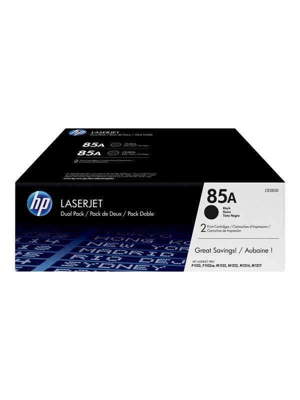 HP 85AD / CE285AD Black Toner - Laser toner Svart