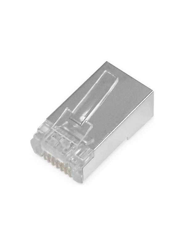 DIGITUS network connector - clear - Sølv