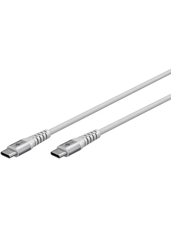 Pro USB-C <-> USB-C - Sleeve - 3m - Grå