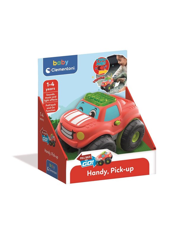 Clementoni Stunt Wheels Pullback Car Pick Up