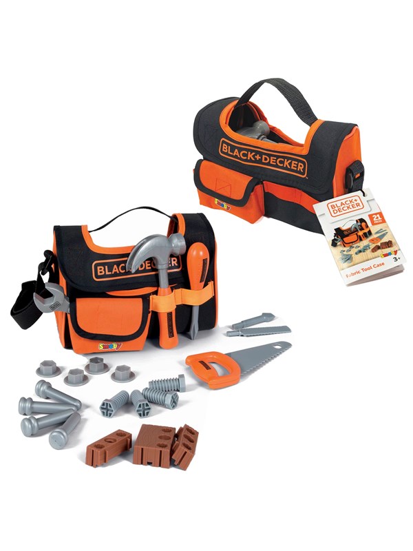 Smoby Black+Decker Verktøyveske i stoff
