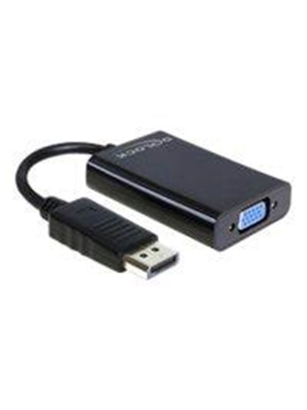 DeLOCK Adapter Displayport male > VGA 15 pin female - DisplayPort adapter - 21 cm