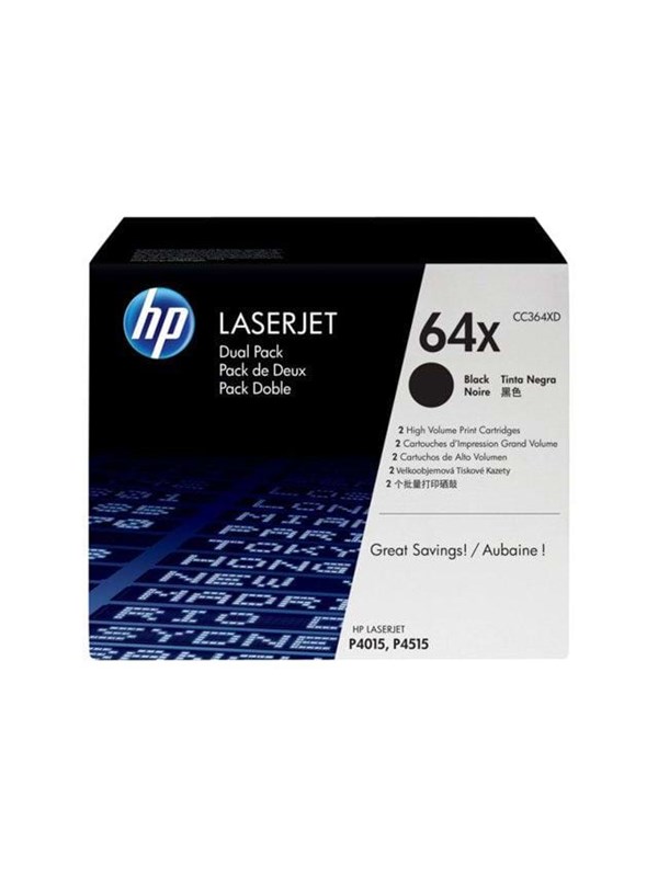 HP 64XD / CC364XD - Black Laser Toner - Laser toner Svart